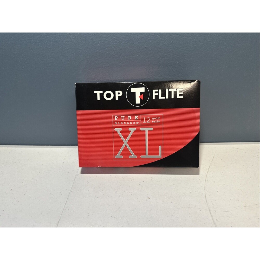 Top Flight Pure Distance XL Golf Balls 15 Count NEW Sealed